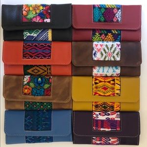 Leather Ethnic Wallet